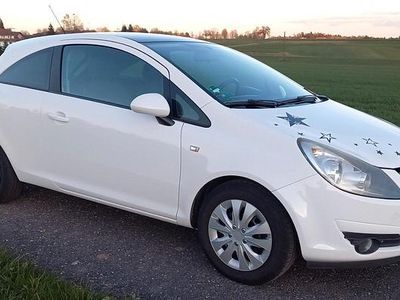 Gebraucht Opel Corsa Color Edition 80 PS (58 kW) 2009 Weiß Kleinwagen