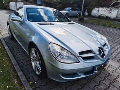 Usata Mercedes SLK350 272 CV (200 kW) 2004 Argento Cabrio