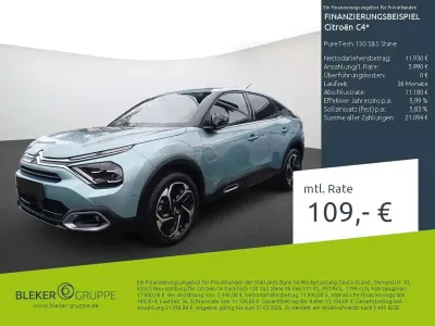 Używany Citroën C4 PureTech 131 KM (96 kW) 2023 Niebieski Sedan/Limuzyna