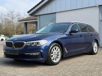 Gebraucht BMW 520 Sport Line 184 PS (135 kW) 2018 Blau Kombi