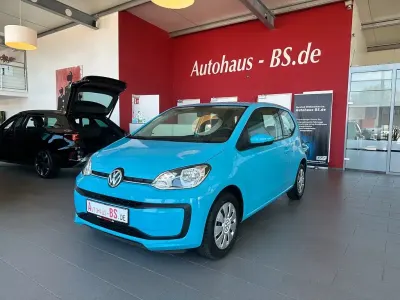 Gebraucht VW up! move up! 60 PS (44 kW) 2018 Blau Kleinwagen