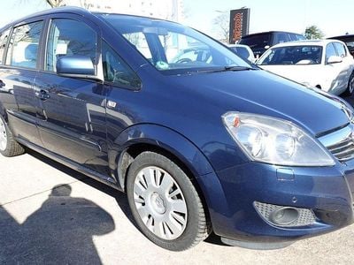 Gebraucht Opel Zafira Family 125 PS (91 kW) 2012 Blau Van / Kleinbus