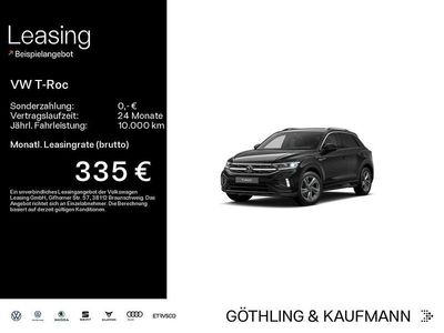 Second-hand VW T-Roc R-line 150 CP (110 kW) 2025 Negru SUV