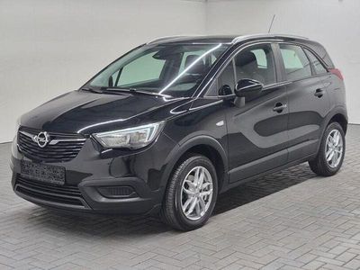 Gebraucht Opel Crossland Edition 131 PS (96 kW) 2020 Diamant schwarz/karbon schwarz SUV
