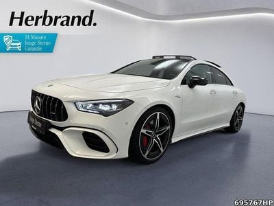 Unilack polarweiß Gebraucht 2025 Mercedes CLA45 AMG AMG Coupé | 60.990 € (Guter Preis)