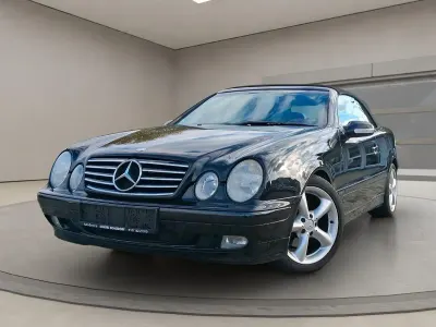 Brugt Mercedes CLK200 163 HK (119 kW) 2001 Sort Cabriolet