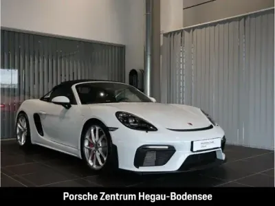Gebraucht Porsche 718 Spyder 420 PS (308 kW) 2020 Carraraweißmetallic Cabrio