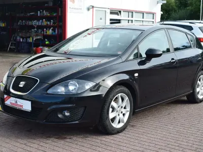 Gebraucht Seat Leon 105 PS (77 kW) 2011 Schwarz Kleinwagen