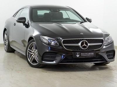 Obsidianschwarz lack Gebraucht 2018 Mercedes E450 AMG line Coupé | 41.400 € (Teuer)