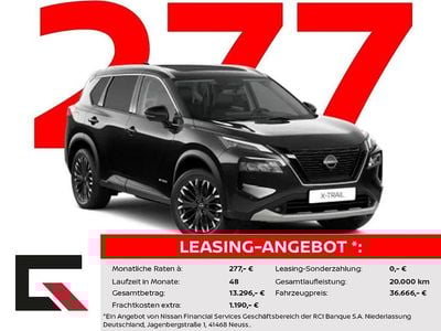 Neu Nissan X-Trail 360º 204 PS (150 kW) 2026 Schwarz SUV