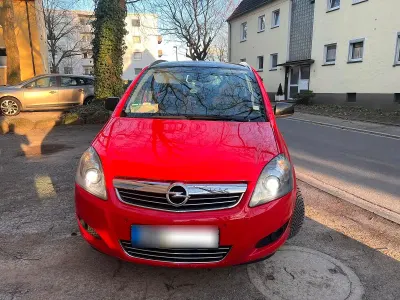 Brugt Opel Zafira 140 HK (102 kW) 2013 Rød MPV