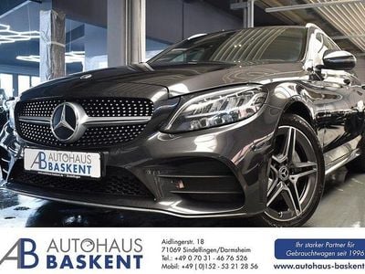 Grau Gebraucht 2020 Mercedes C220 AMG line Limousine | 26.890 € (Guter Preis)