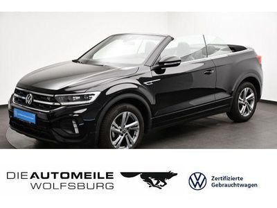 Gebraucht VW T-Roc Cabriolet R-line 150 PS (110 kW) 2025 Deep black perleffekt Cabrio