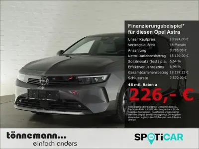 Gebraucht Opel Astra Elegance 131 PS (96 kW) 2024 Grau Kleinwagen