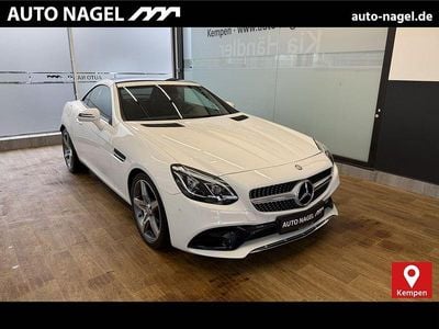 Weiß Gebraucht 2016 Mercedes SLC200 AMG Cabrio | 27.886 € (Fairer Preis)