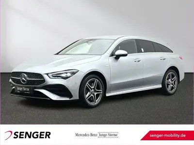 Gebraucht Mercedes CLA250e Shooting Brake AMG 218 PS (160 kW) 2025 Lack hightechsilber Kombi