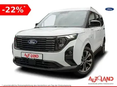 Gebraucht Ford Tourneo Courier Titanium 125 PS (91 kW) 2025 Weiß Van / Kleinbus