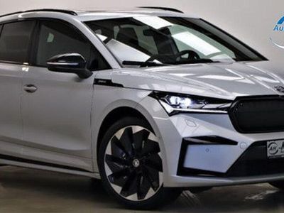 Silber Gebraucht 2022 Skoda Enyaq iV SportLine SUV | 37.999 €