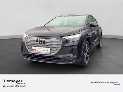 Gebraucht Audi Q4 Sportback e-tron Design 125 kW (170 PS) 2022 Schwarz SUV