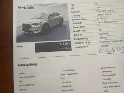 Gebraucht Mitsubishi Eclipse Cross Basis 188 PS (138 kW) 2022 Weiß SUV