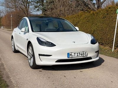 Gebraucht Tesla Model 3 Long Range AWD 350 kW (476 PS) 2019 Weiß Limousine