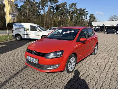 Gebraucht VW Polo Comfortline 105 PS (77 kW) 2012 Hot orange metallic Kleinwagen