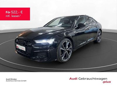 Mythosschwarz metallic Gebraucht 2024 Audi A6 S-Line Limousine | 53.880 € (Teuer)