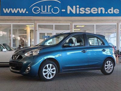 Gebraucht Nissan Micra Acenta 80 PS (58 kW) 2017 Pacificblau Kleinwagen