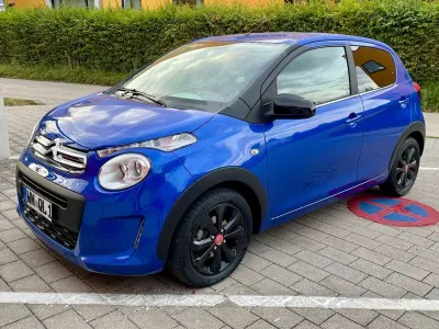 Gebraucht Citroën C1 72 PS (52 kW) 2018 Blau Kleinwagen