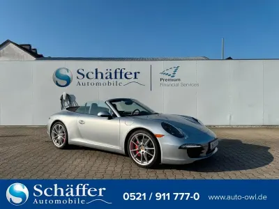 Gebraucht Porsche 911 Carrera Cabriolet Sport 400 PS (294 kW) 2015 Rhodiumsilbermetallic rhodiumsilbermetallic Cabrio