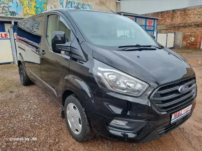Occasion Ford Transit Custom 131 ch (96 kW) 2022 Noir Berline