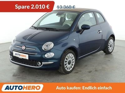 Gebraucht Fiat 500C Lounge 69 PS (50 kW) 2021 Blau Cabrio