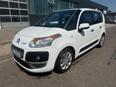 Gebraucht Citroën C3 Picasso Tendance 95 PS (69 kW) 2010 Weiß Van / Kleinbus