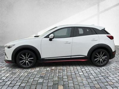 Gebraucht Mazda CX-3 Sports-Line 120 PS (88 kW) 2018 Weiß SUV