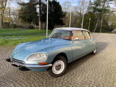 Brugt Citroën DS 90 HK (66 kW) 1971 Blå Sedan