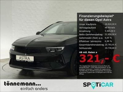 Gebraucht Opel Astra 131 PS (96 kW) 2025 Schwarz Kombi