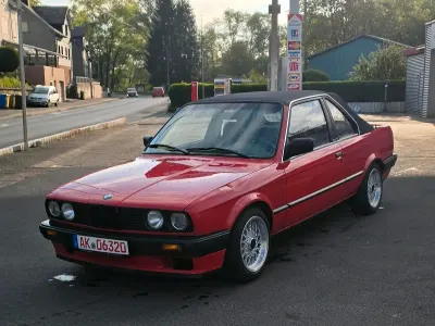 Brugt BMW 316 100 HK (73 kW) 1990 Rød Cabriolet