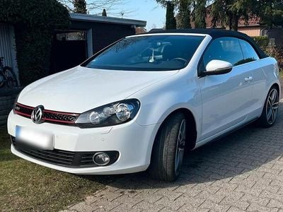 Gebraucht VW Golf Cabriolet GTI 160 PS (117 kW) 2012 Weiß Cabrio