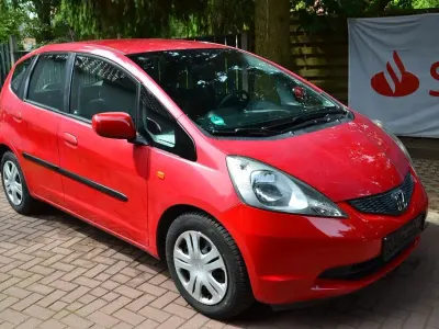Gebraucht Honda Jazz Trend 90 PS (66 kW) 2009 Rot Kleinwagen