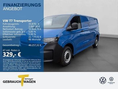 Nouă VW Transporter 150 CP (110 kW) 2026 Albastru Van