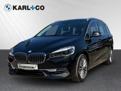 Gebraucht BMW 218 Gran Tourer Luxury Line 150 PS (110 kW) 2022 Schwarz Van / Kleinbus