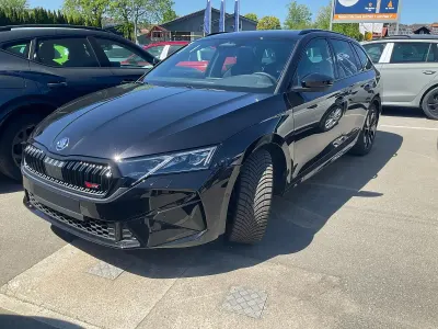 Brugt Skoda Octavia RS 265 HK (194 kW) 2026 Sort Stationcar