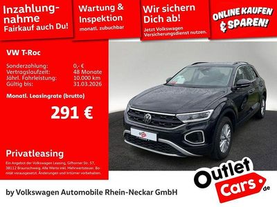 Gebraucht VW T-Roc 150 PS (110 kW) 2022 Deep black perleffekt SUV