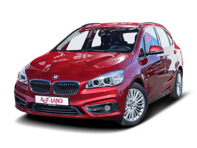Second-hand BMW 220 Active Tourer Luxury Line 190 CP (139 kW) 2017 Roșu Monovolum