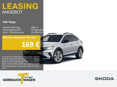 Brugt VW Taigo Goal 116 HK (85 kW) 2025 Sølv SUV