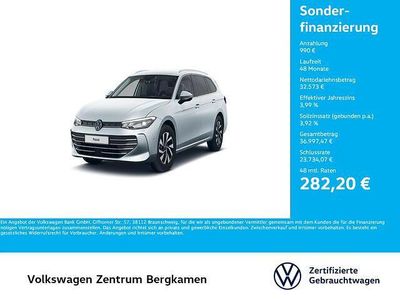 Gebraucht VW Passat Business 150 PS (110 kW) 2024 Oyster silver metallic Kombi