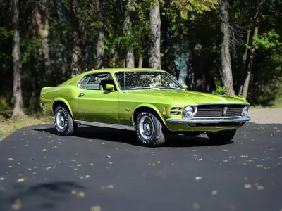 Second-hand Ford Mustang Fastback 254 CP (186 kW) 1970 Verde Cabrio