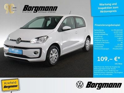 Gebraucht VW up! 65 PS (47 kW) 2021 Weiss / pure white Kleinwagen