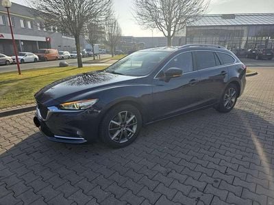 Gebraucht Mazda 6 Exclusive-Line 150 PS (110 kW) 2019 Blau Kombi