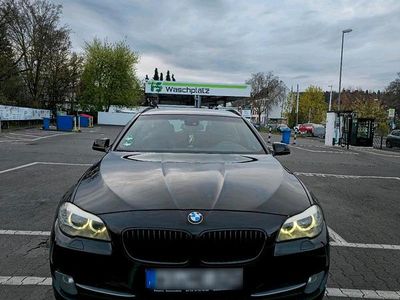 Brugt BMW 525 204 HK (150 kW) 2011 Sort Stationcar